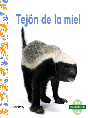 cover image of Tejón de la miel